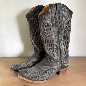 Corral Gray Wing Cowgirl Boots